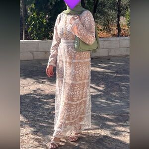 Veiled collection maxi dress